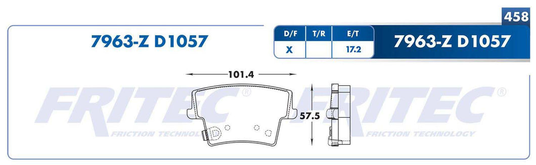 Balata Fritec Shd7963-Z
