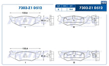 Cargar imagen en el visor de la galería, Balata Fritec Spc-7303-Z1
