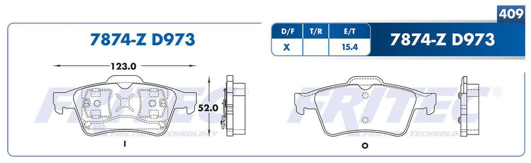 Balata Fritec Spc-7874-Z