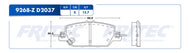 Balata Fritec Spc-9268-Z - Mi Refacción