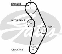Cargar imagen en el visor de la galería, Banda Tiempo Gates T245 - Mi Refacción