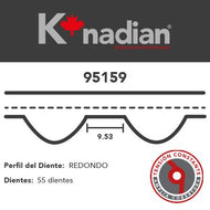 Kit Distribución Knadian Tb124-159K1 - Mi Refacción