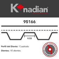 Kit Distribución Knadian Tb166K1 - Mi Refacción