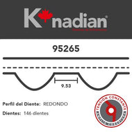 Kit Distribución Knadian Tb265K3 - Mi Refacción