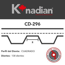 Cargar imagen en el visor de la galería, Kit Distribución Knadian Tb296K1 - Mi Refacción