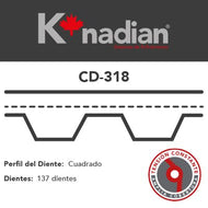 Kit Distribución Knadian Tb318K1 - Mi Refacción