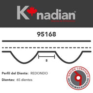 Kit Distribución Knadian Tb332-168K1 - Mi Refacción