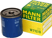Cargar imagen en el visor de la galería, Filtro Aceite Mann-Filter W 712/8