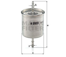 Cargar imagen en el visor de la galería, Filtro Gasolina Mann-Filter Wk 822/2